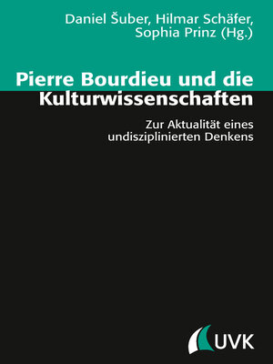 cover image of Pierre Bourdieu und die Kulturwissenschaften